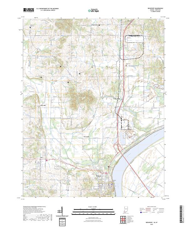 Rockport topographic map thumbnail
