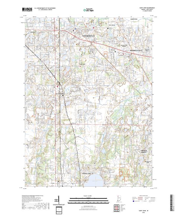 Saint John 2022 topographic map thumbnail
