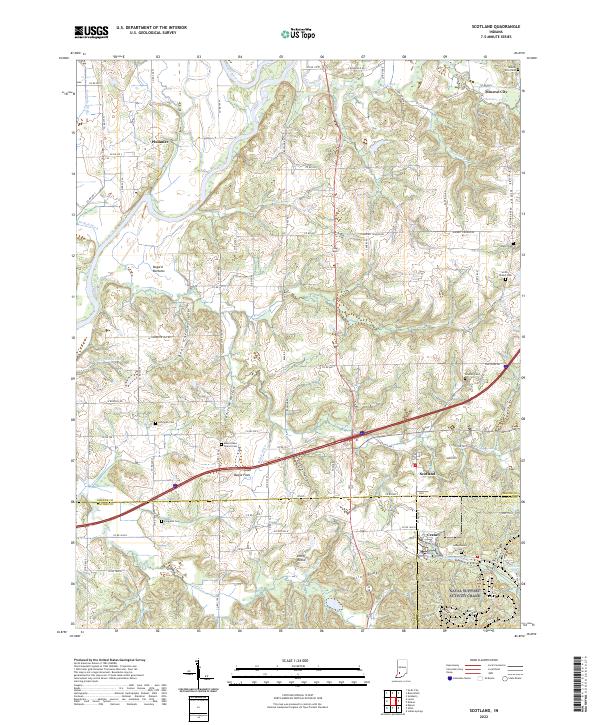 Scotland 2022 topographic map thumbnail
