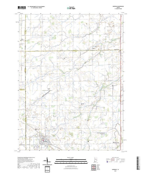 Sheridan 2022 topographic map thumbnail