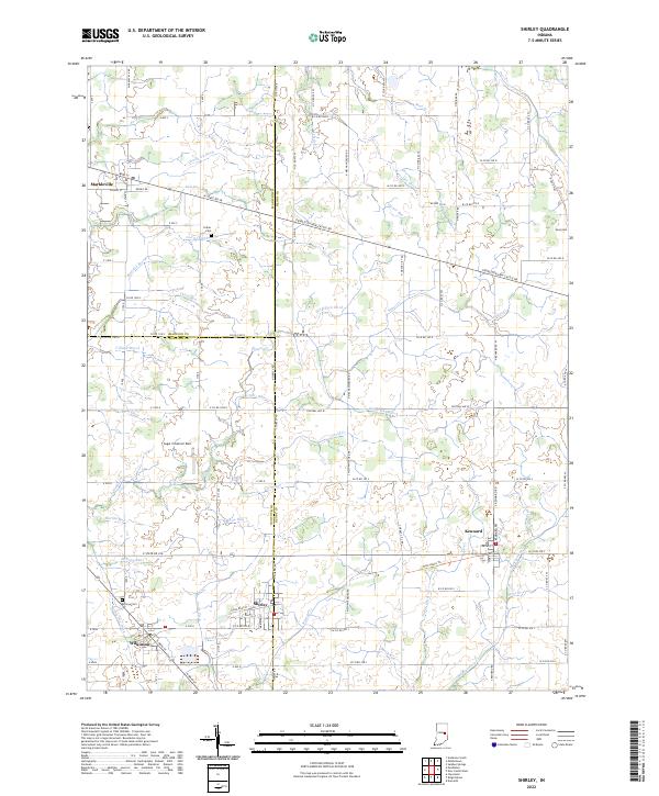 Shirley 2022 topographic map thumbnail
