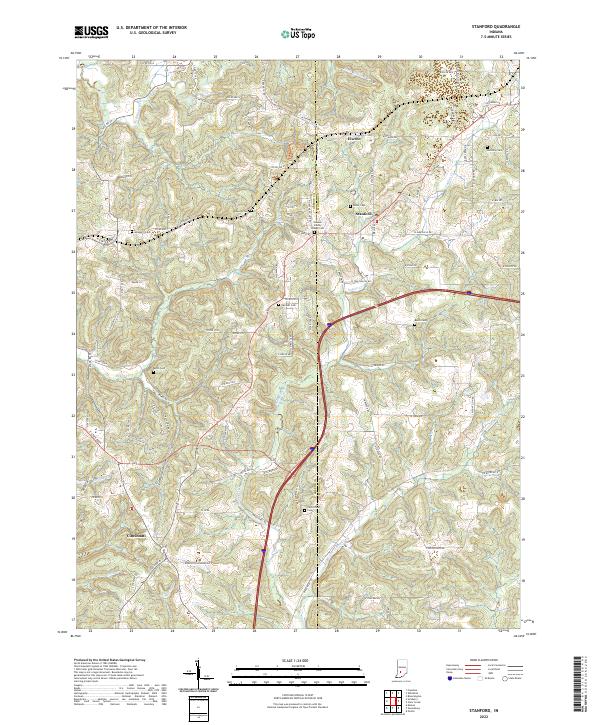 Stanford 2022 topographic map thumbnail