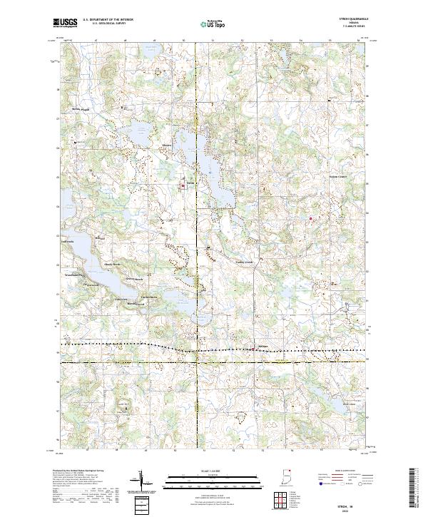 Stroh 2022 topographic map thumbnail