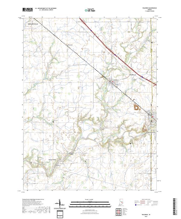 Waldron 2022 topographic map thumbnail
