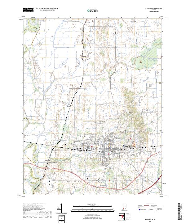 Washington 2022 topographic map thumbnail
