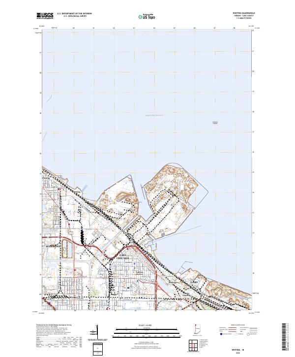 Whiting 2022 topographic map thumbnail
