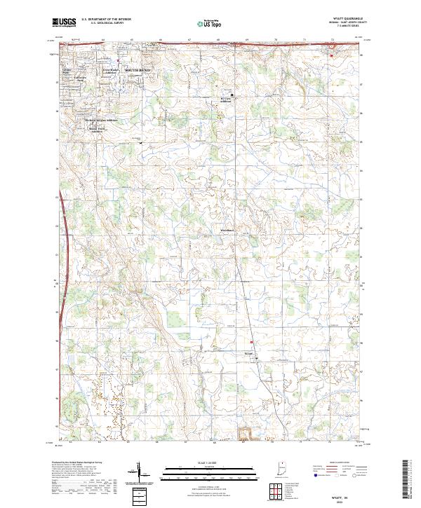 Wyatt 2022 topographic map thumbnail