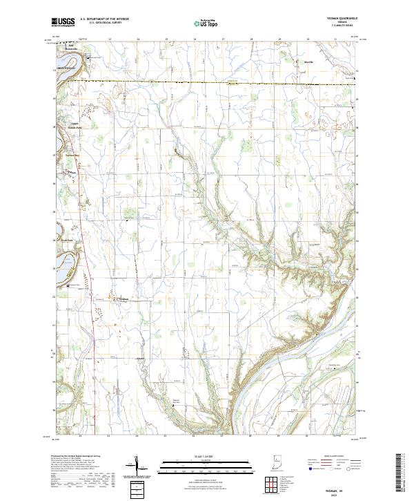Yeoman 2023 topographic map thumbnail