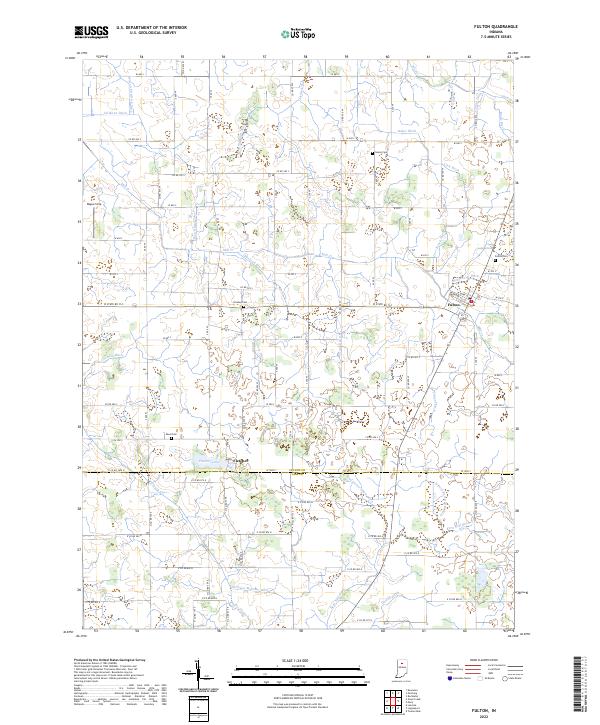 Fulton topographic map thumbnail