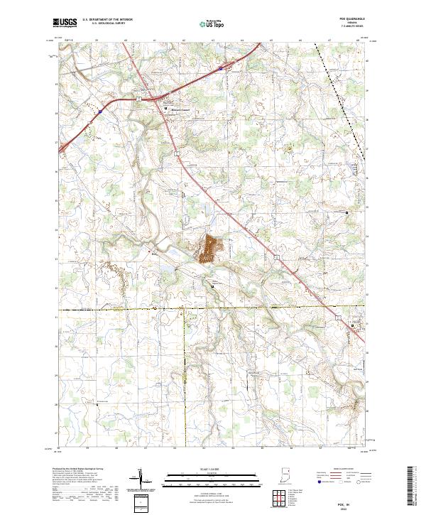 Poe 2022 topographic map thumbnail
