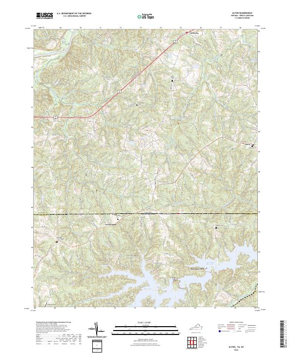 Alton topographic map thumbnail
