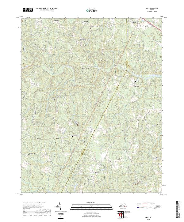 Ante topographic map thumbnail
