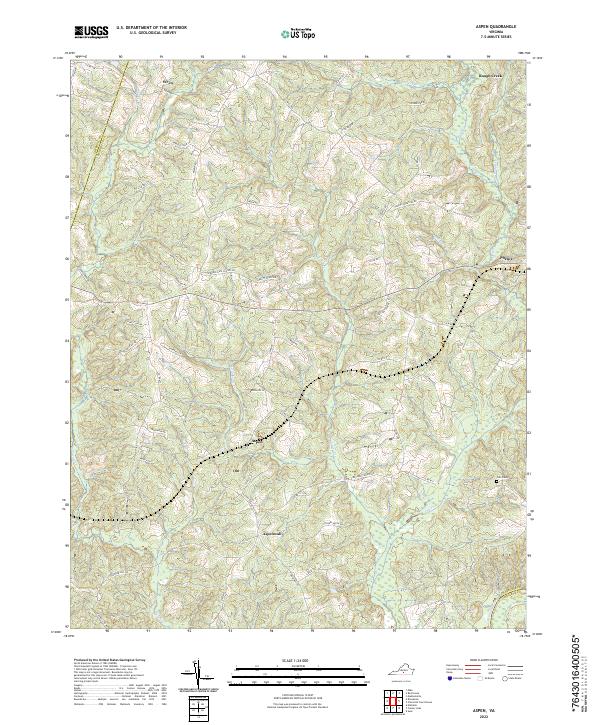 Aspen topographic map thumbnail