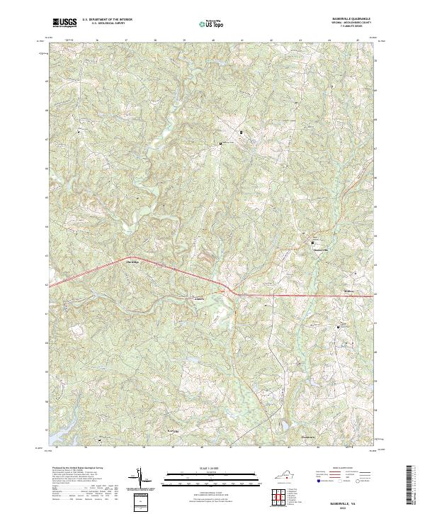 Baskerville topographic map thumbnail