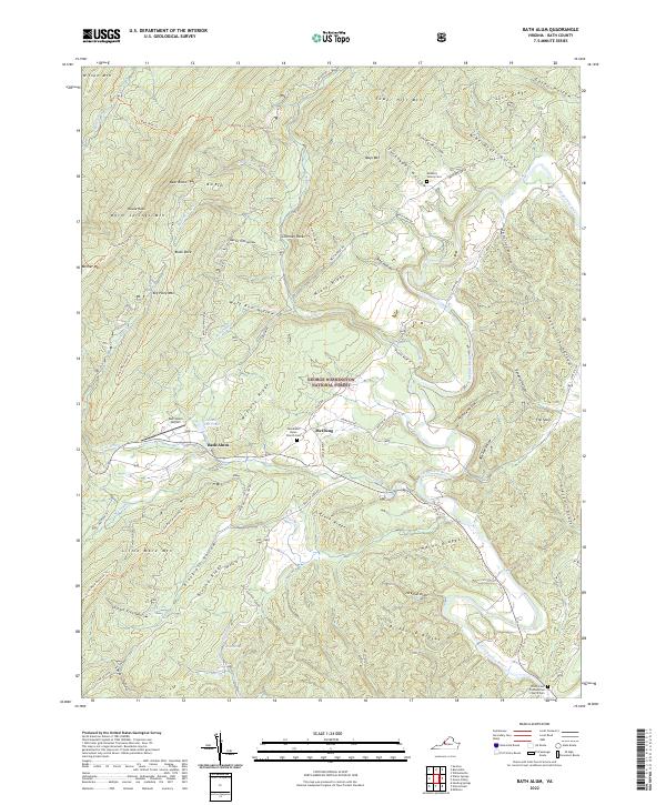 Bath Alum topographic map thumbnail