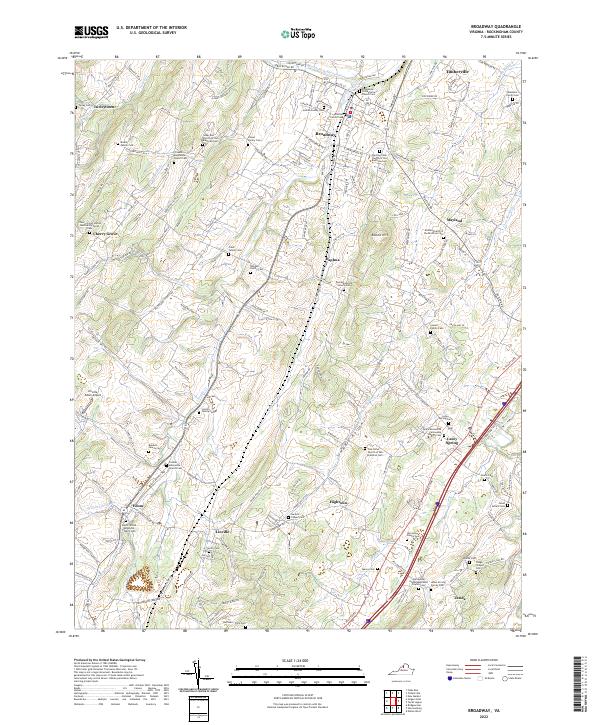 Broadway topographic map thumbnail