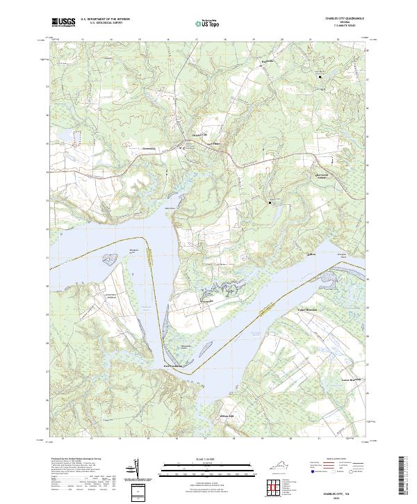 Charles City topographic map thumbnail