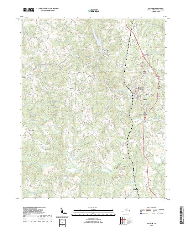 Chatham topographic map thumbnail