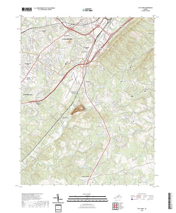 City Farm topographic map thumbnail