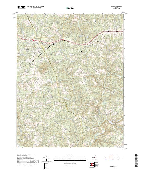 Concord topographic map thumbnail