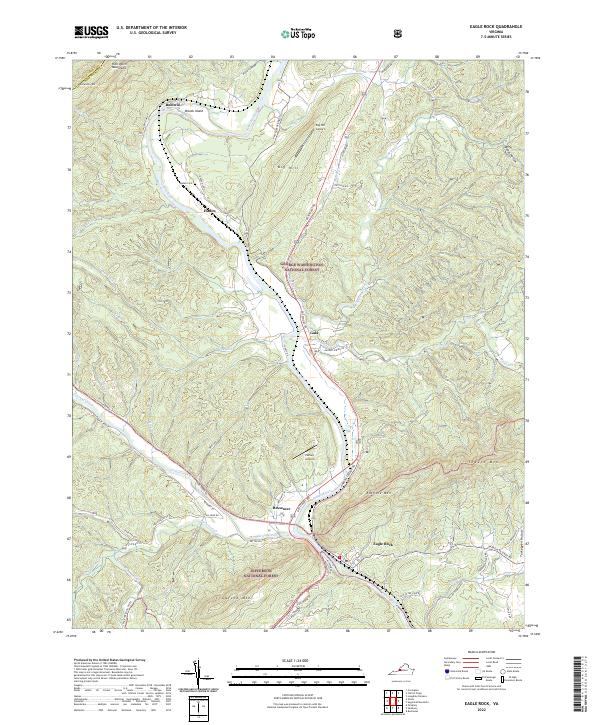 Eagle Rock topographic map thumbnail