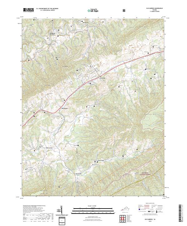 Elk Garden topographic map thumbnail
