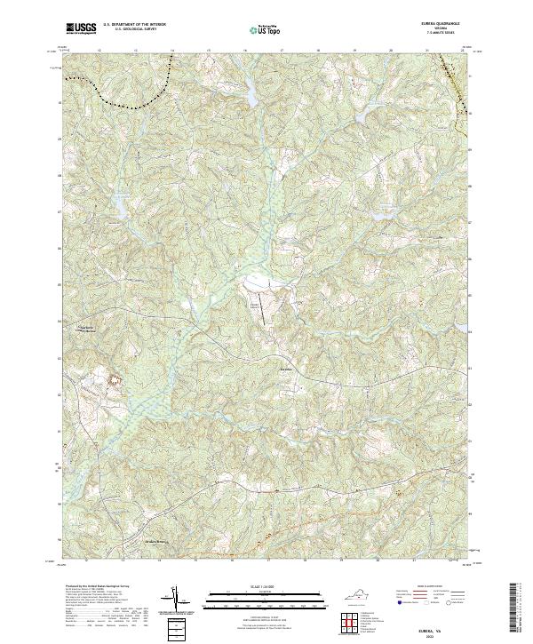 Eureka topographic map thumbnail