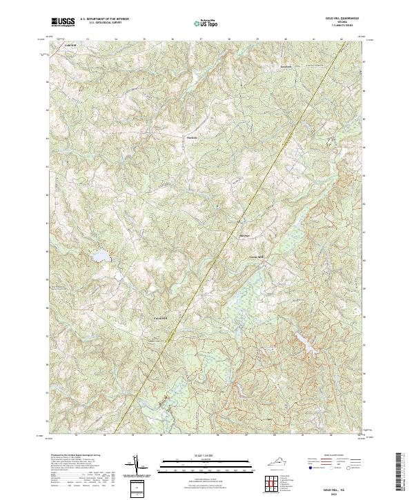 Gold Hill topographic map thumbnail