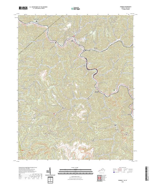 Harman topographic map thumbnail
