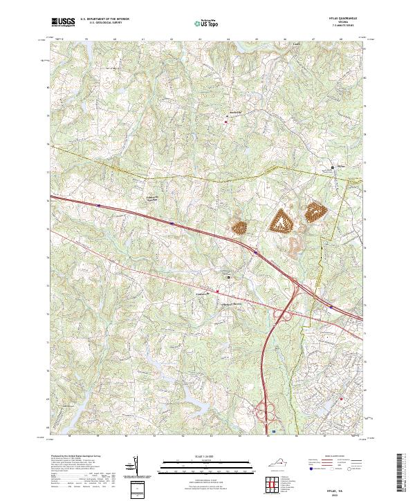 Hylas topographic map thumbnail