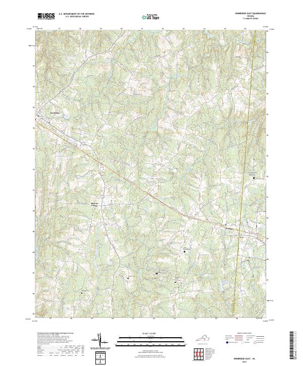 Kenbridge East topographic map thumbnail