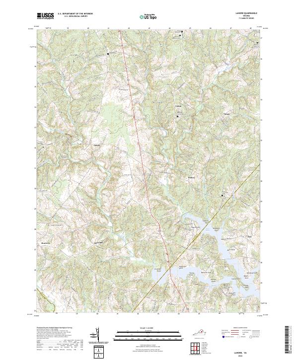Lahore topographic map thumbnail
