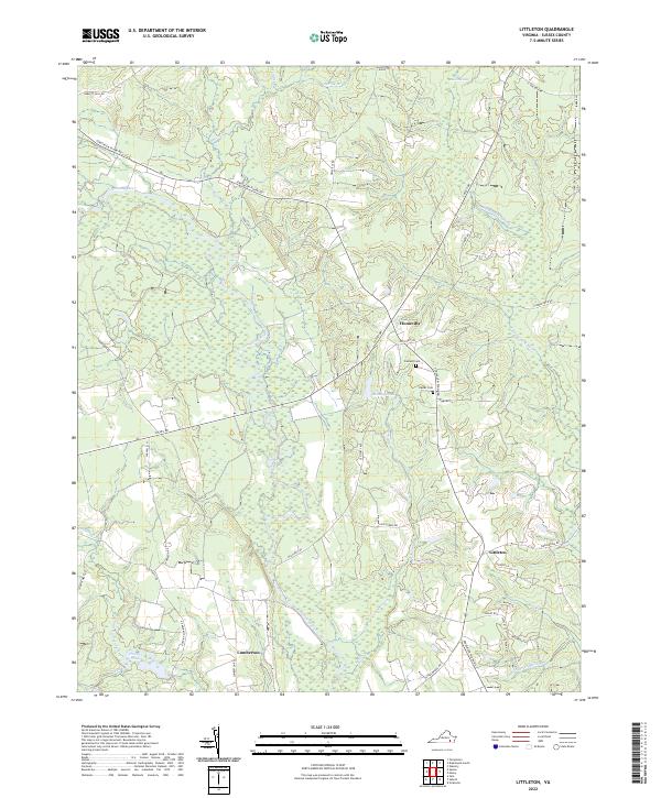 Littleton topographic map thumbnail