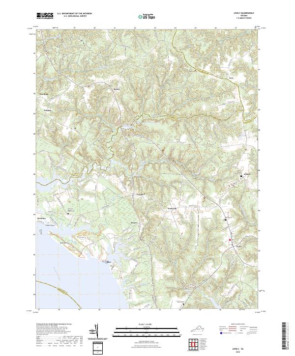 Lively topographic map thumbnail