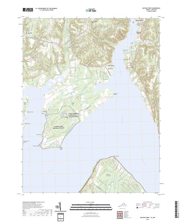 Mathias Point topographic map thumbnail