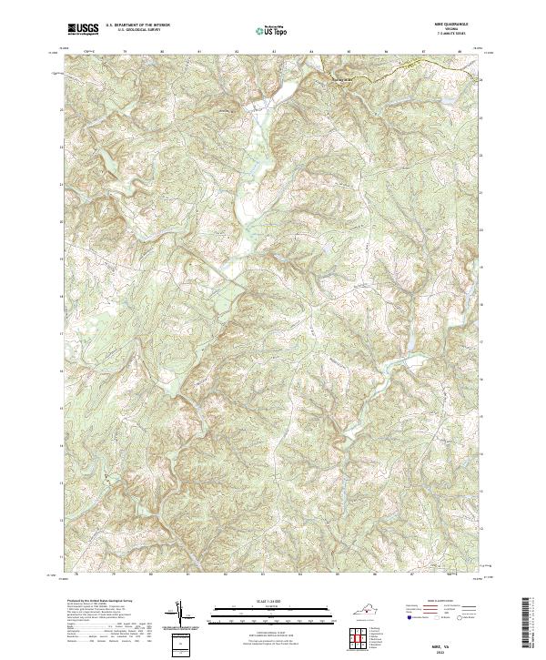 Mike topographic map thumbnail