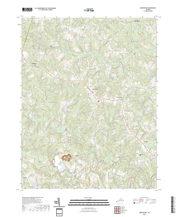 Montpelier topographic map thumbnail