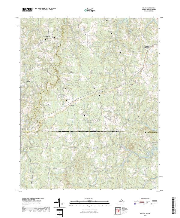 Nelson topographic map thumbnail