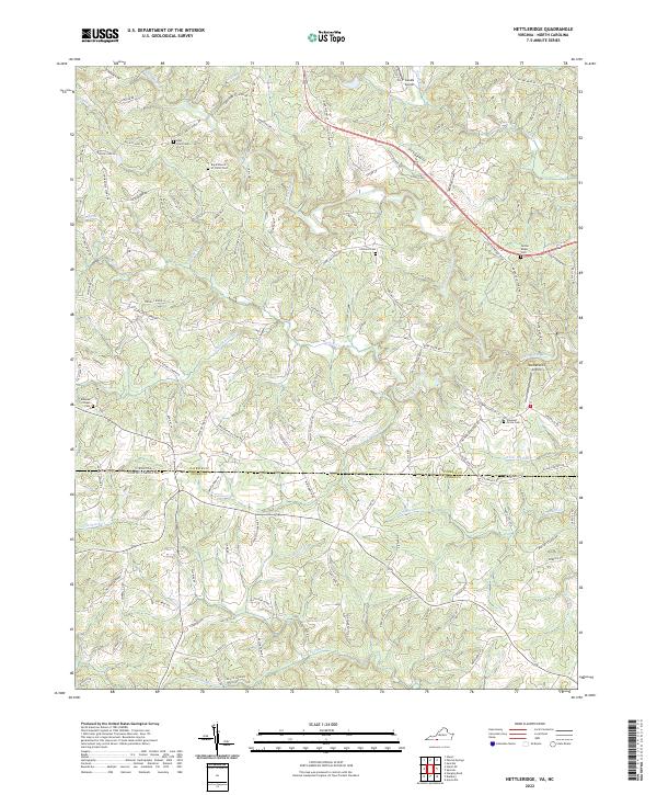 Nettleridge topographic map thumbnail