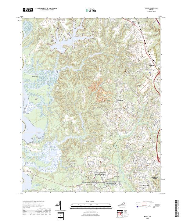 Norge topographic map thumbnail