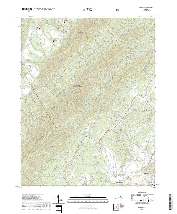 Oriskany topographic map thumbnail