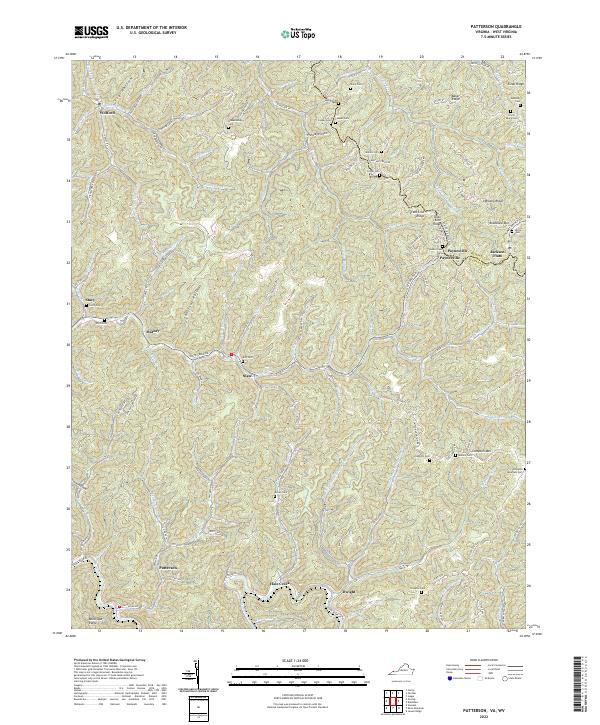 Patterson topographic map thumbnail