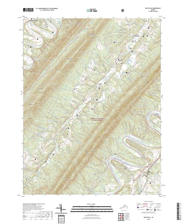 Rileyville topographic map thumbnail