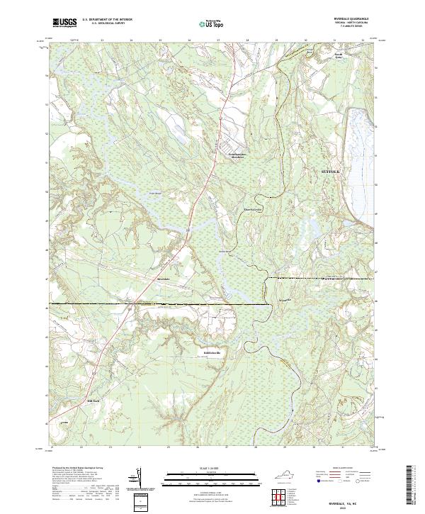 Riverdale topographic map thumbnail