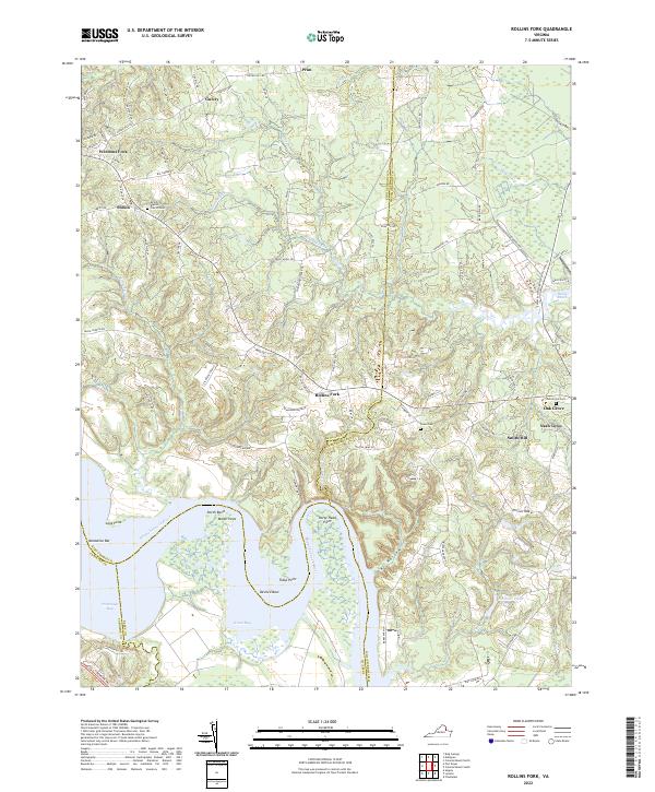 Rollins Fork topographic map thumbnail
