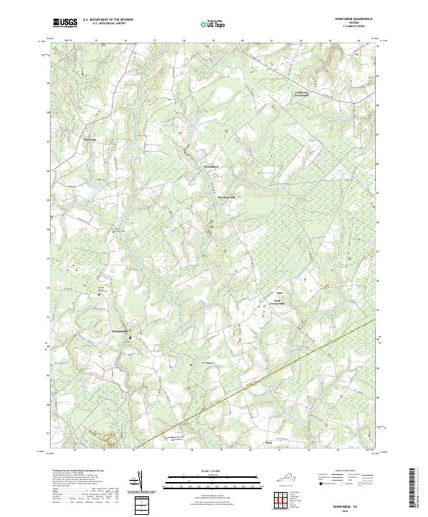 Runnymede topographic map thumbnail