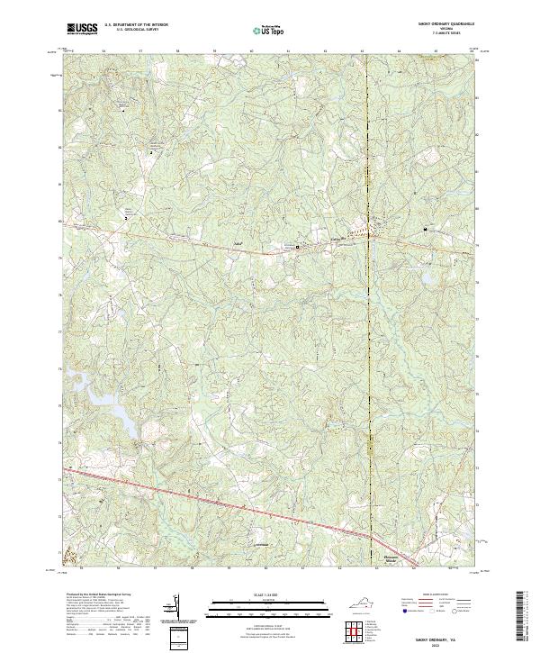 Smoky Ordinary topographic map thumbnail