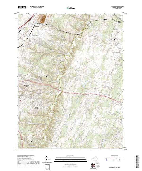 Stephenson topographic map thumbnail