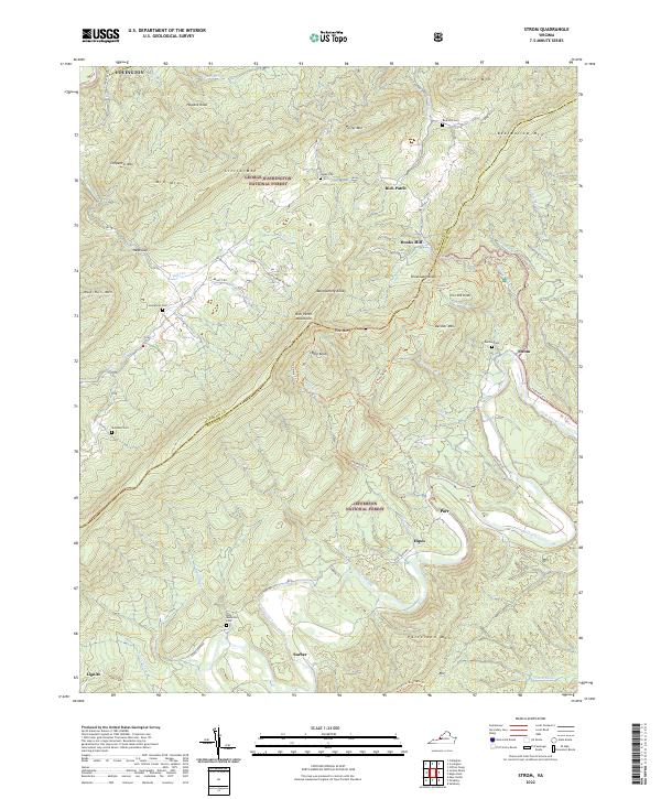 Strom topographic map thumbnail