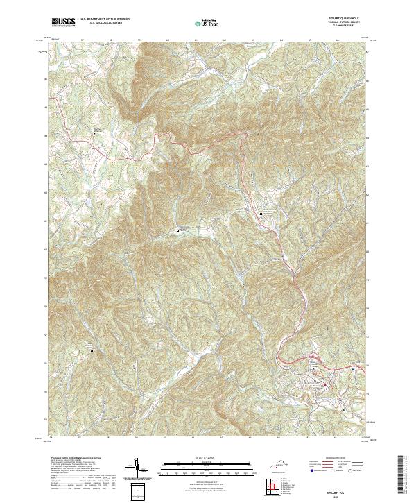 Stuart topographic map thumbnail